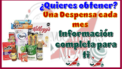 ¿Quieres obtener una Despensa cada mes?...Información completa para ti