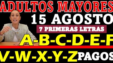 Quinto pago de la Pensión Bienestar Adultos Mayores, Madres Trabajadoras y Personas con Discapacidad. ¡Primero en cobrar A-B-C-D-E-F y últimos para V-W-X-Y-Z!