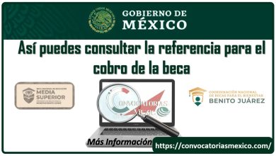 Así puedes consultar la referencia para el cobro de la Beca Jóvenes Escribiendo el Futuro