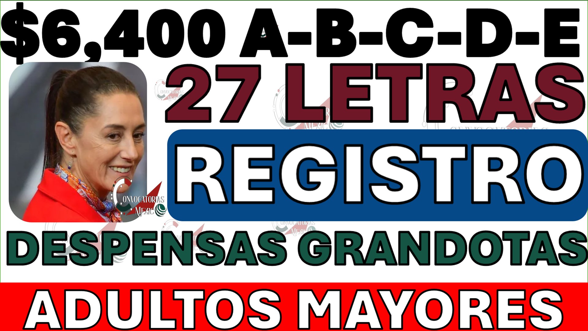 Guía completa de Programas para el Bienestar en abril 2026: Registro de pensiones, entrega de tarjetas y nuevos apoyos 11 REGISTRO ADULTOS MAYORES PENSION AVISOS