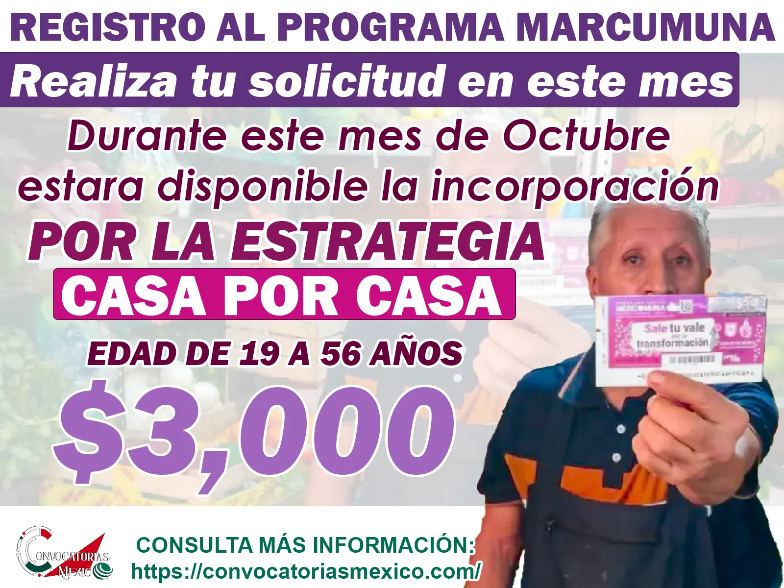 Mercomuna: abre el registro para vales de despensa; estos son los requisitos y quiénes pueden solicitarlos