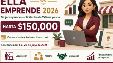 Ella Emprende 2026 en Nuevo León: mujeres pueden solicitar hasta 150 mil pesos
