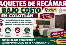 Paquetes de recámara a bajo costo en Colotlán: familias pueden solicitar mobiliario