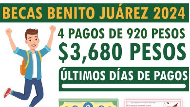 Estos alumnos reciben $3,680 pesos en las últimas fechas de la Beca Benito Juárez 2024