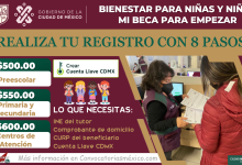 Entrega del apoyo 01 SEPTIEMBRE Registro Beca Bienestar Para Niñas y Niños 