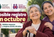 Pensiones Bienestar 2026: posible registro para adultos mayores y mujeres de 60 a 64 años a partir del 19 de octubre