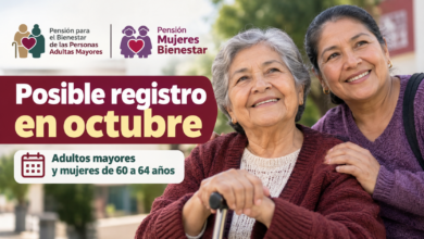 Pensiones Bienestar 2026: posible registro para adultos mayores y mujeres de 60 a 64 años a partir del 19 de octubre
