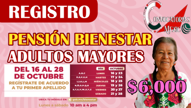 Solicita la Pensión Bienestar para Adultos Mayores y Obtén hasta $3600 en 2024