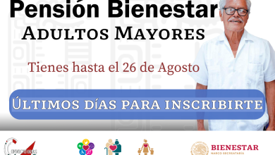 Pensión Bienestar para Adultos Mayores: Últimos días de agosto para inscribirte.