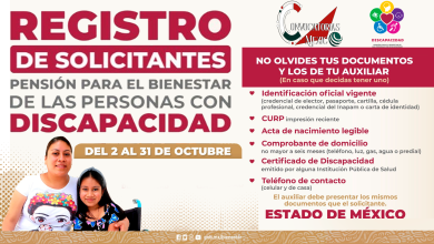 Solicita la Pensión Bienestar para Personas con Discapacidad