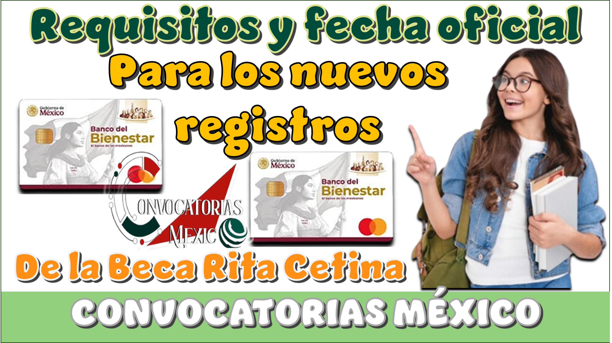 Requisitos y fecha oficial para los nuevos registros de la Beca Rita Cetina