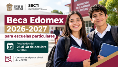 Beca Edomex 2026-2027 para escuelas particulares: cuándo salen los resultados y cómo consultarlos