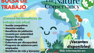 SÉ UNO DE LOS LÍDERES “THE NATURE CONSERVANCY” y VIVE LA EXPERIENCIA DE TRABAJAR PARA CONSERVAR EL MEDIO AMBIENTE