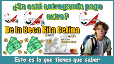 ¿Se está entregando pago extra de la Beca Rita Cetina?… Esto lo tienes que saber 