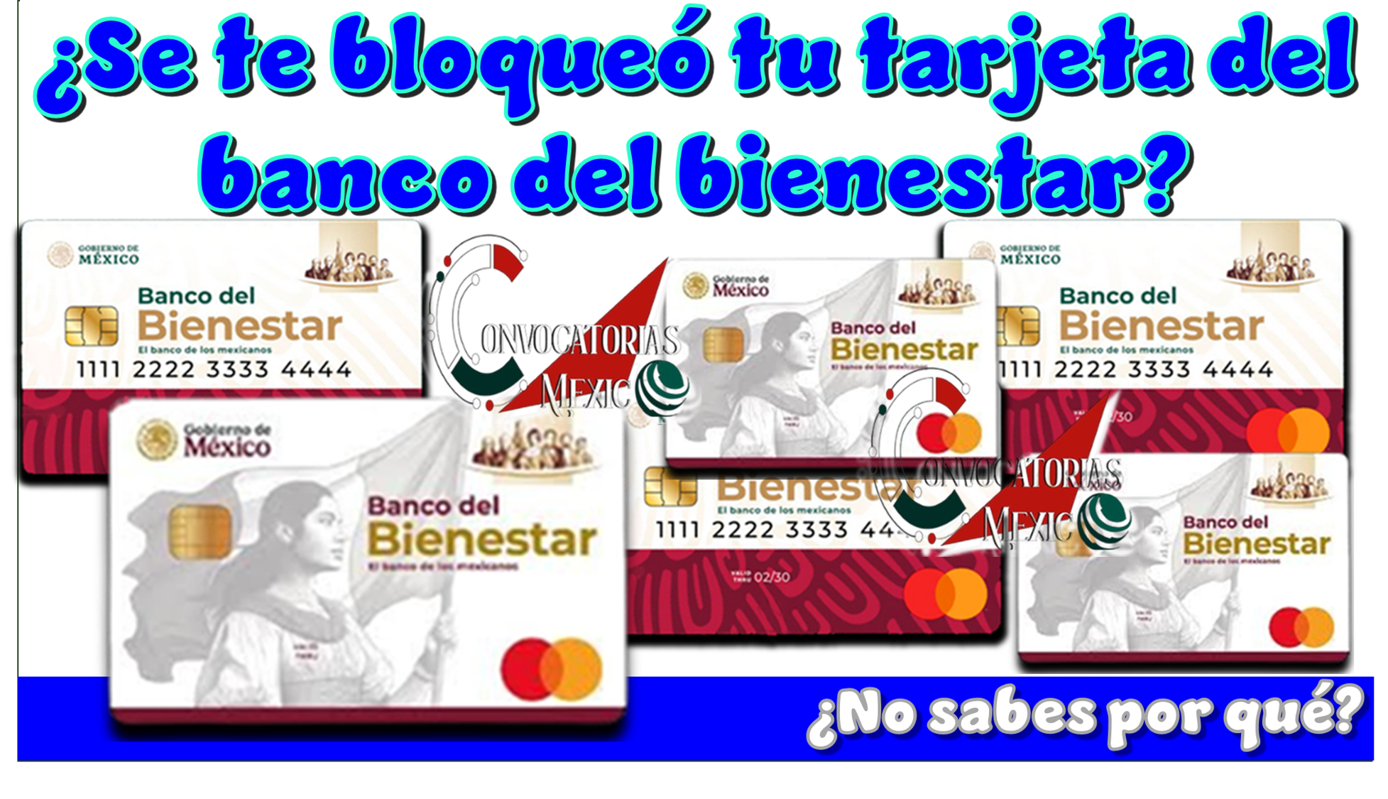 ¿Se te bloqueó tu tarjeta del banco del bienestar?, ¿No sabes por qué?