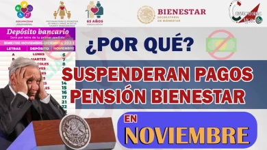 Suspensión de Pagos Pensión Bienestar Durante Noviembre ¿Por qué y Cuándo?