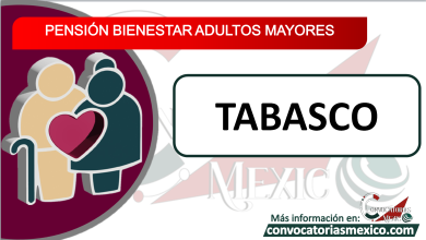 Pensión adultos mayores Tabasco