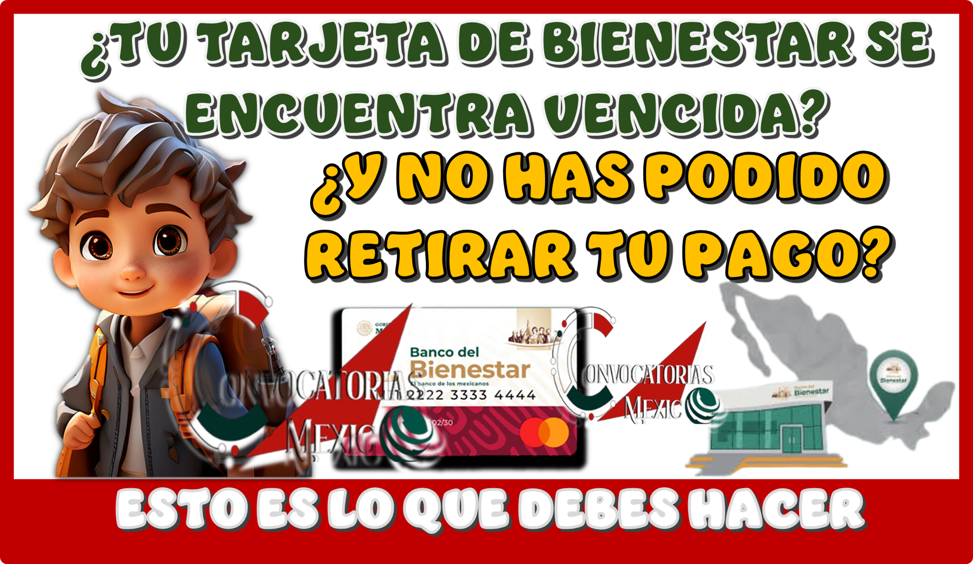 TU TARJETA DE BIENESTAR SE ENCUENTRA VENCIDA...Y NO HAS PODIDO RETIRAR TU PAGO...ESTO ES LO QUE DEBES HACER 