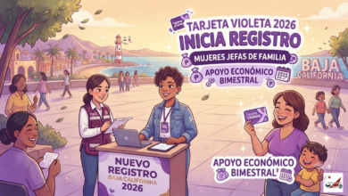 Tarjeta Violeta 2026 inicia nuevo registro en Baja California: mujeres jefas de familia podrán solicitar apoyo económico bimestral