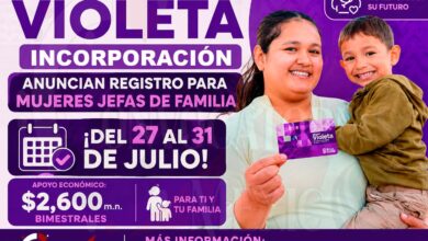 Tarjeta Violeta: anuncian registro para mujeres jefas de familia recibe hasta $2,600 ¡Del 27 al 31 de julio!