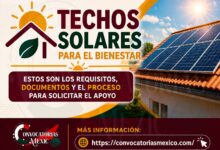 Techos Solares para el Bienestar estos son los requisitos documentos y el proceso para solicitar el apoyo