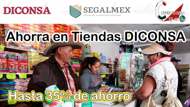 Tiendas Diconsa, Ahorro de mas del 30% en la canasta básica.