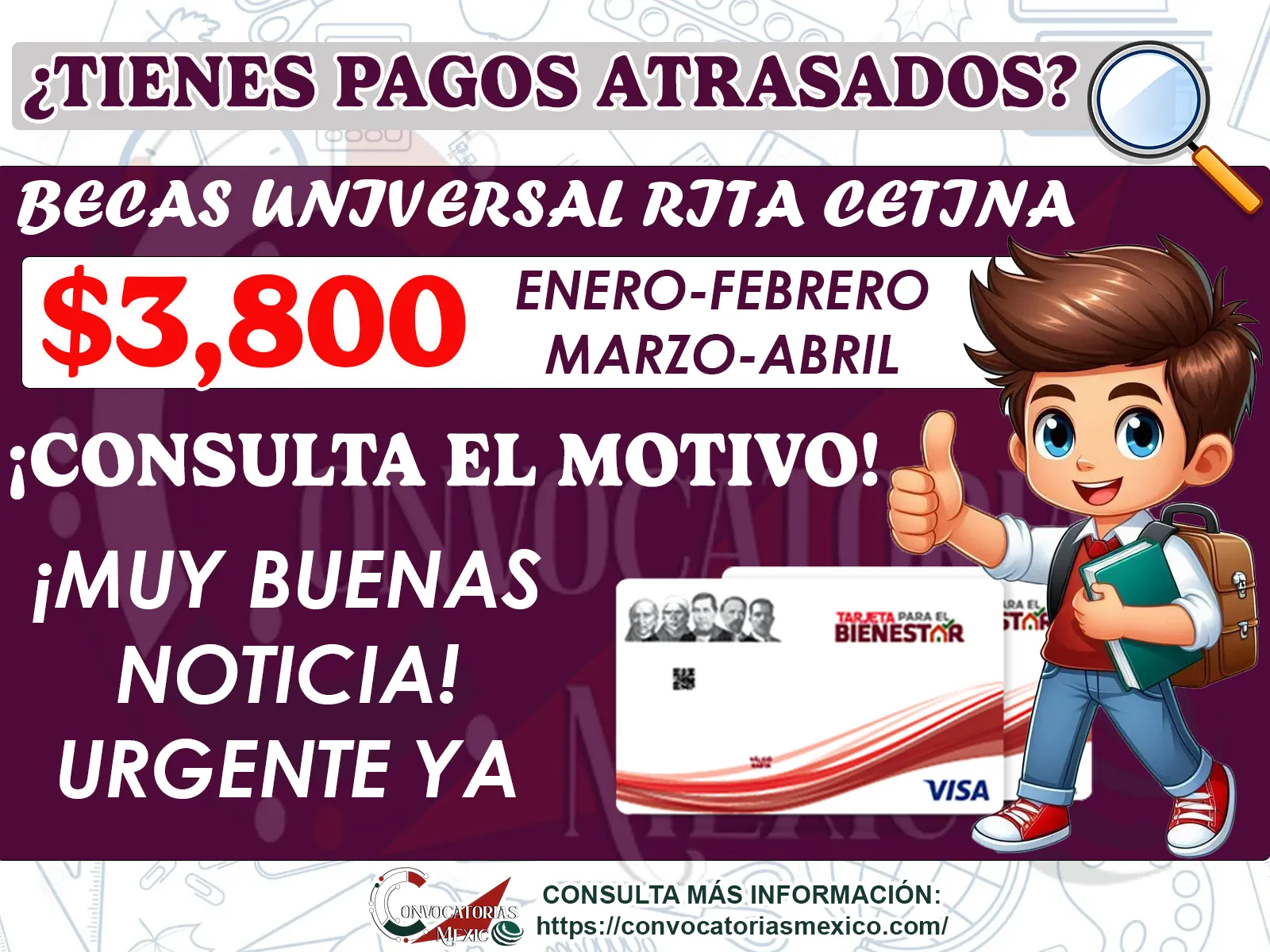 Tienes pagos atrasados de la Beca Rita Cetina y ¿No te ha llegado? Esto es lo que tienes que hacer 