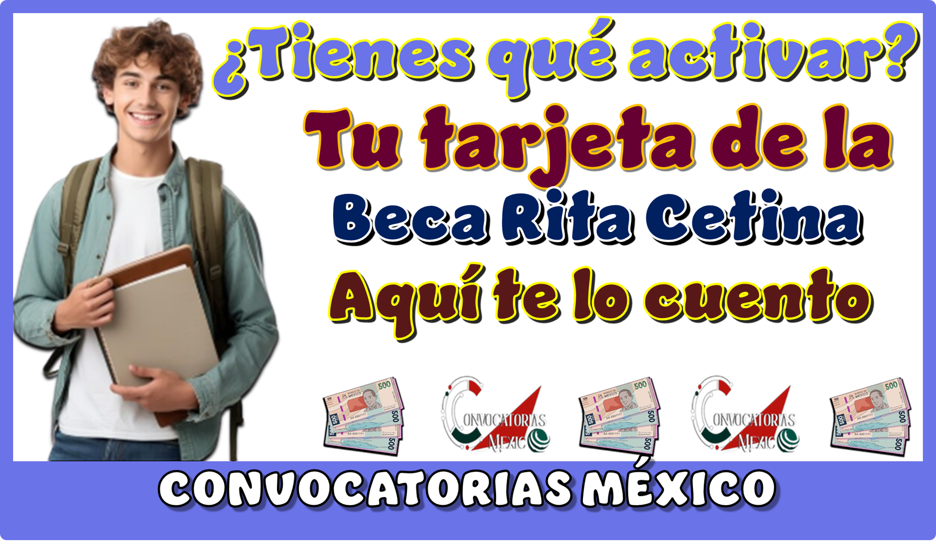 ¿Tienes qué activar tu tarjeta de la Beca Rita Cetina?...Aquí te lo cuento