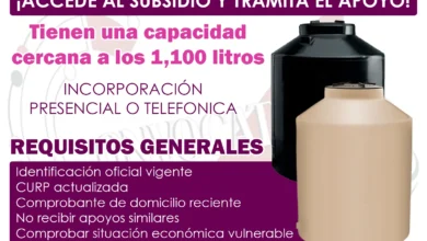 Tinacos gratis o con subsidio en México 2026: estados participantes y cómo solicitarlos
