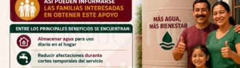 Tinacos gratuitos: Así pueden informarse las familias interesadas en obtener este apoyo