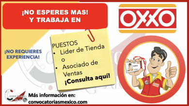Trabaja en OXXO, como Líder de Tienda o Asociado de Ventas ¡Consulta aquí!