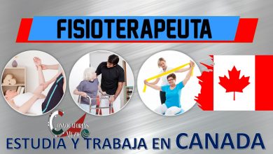 Trabajo en Canadá fisioterapia 2022-2023