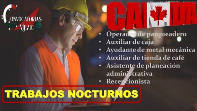 Trabajos nocturnos en Canadá 2022-2023