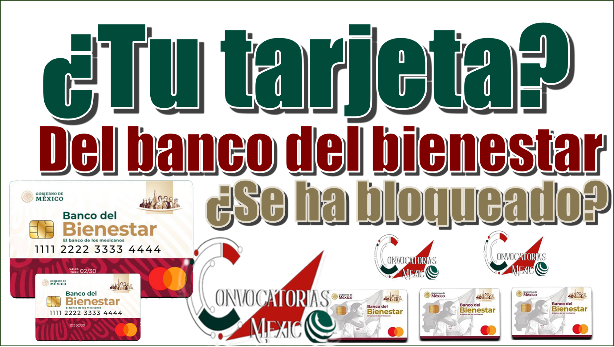 ¿Tu tarjeta del banco del bienestar se ha bloqueado?