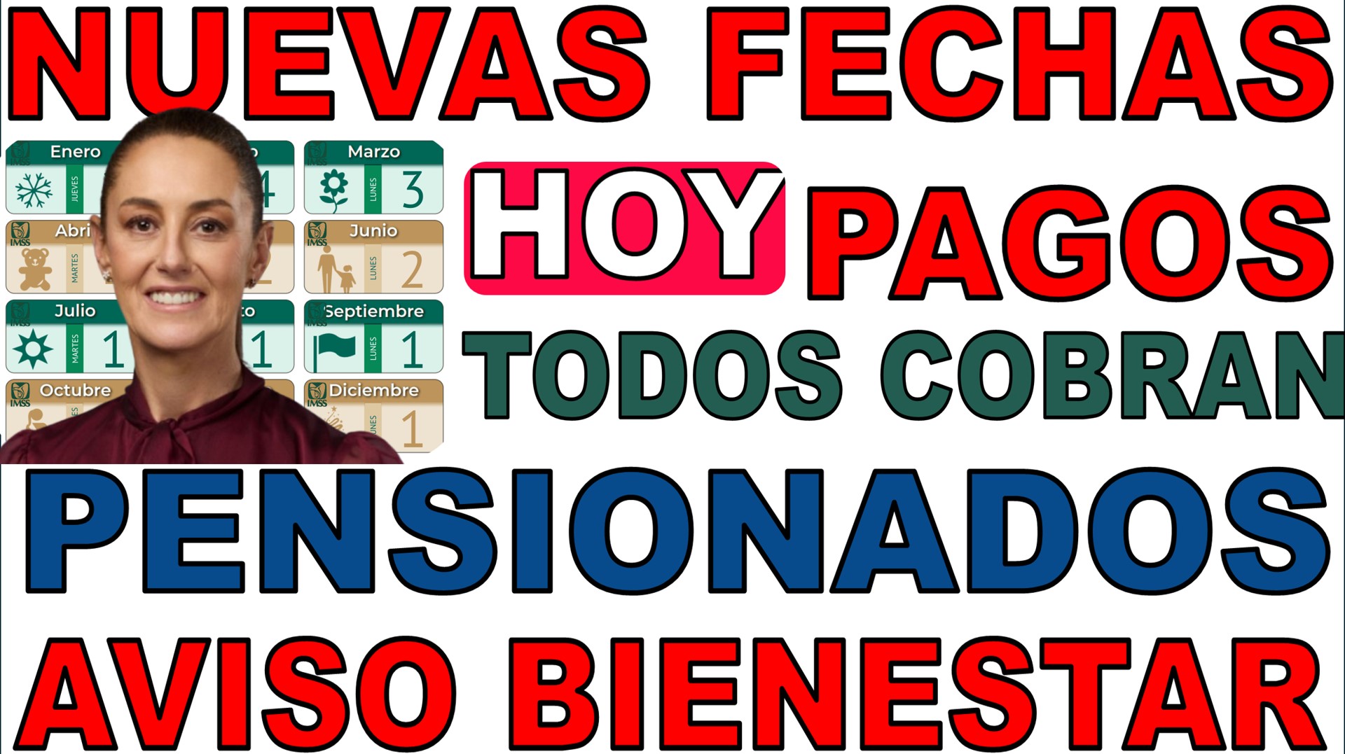 Últimas noticias sobre las pensiones del IMSS e ISSSTE para 2025 fechas de pago, aumentos y retroactivos
