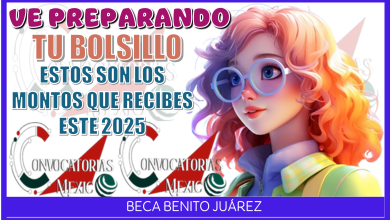 VE PREPARANDO TU BOLSILLO… ESTOS SON LOS MONTOS QUE RECIBES ESTE 2025 DE LA BECA BENITO JUÁREZ