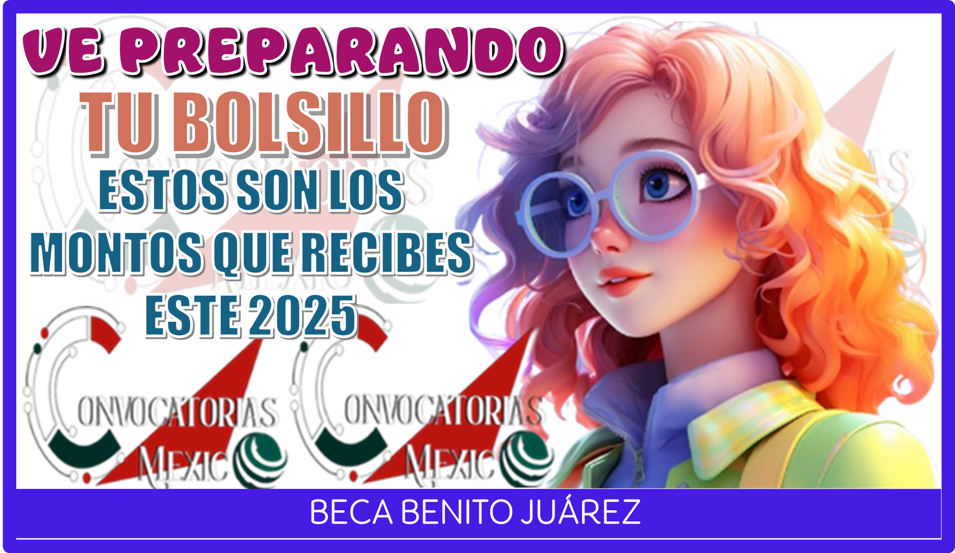 VE PREPARANDO TU BOLSILLO… ESTOS SON LOS MONTOS QUE RECIBES ESTE 2025 DE LA BECA BENITO JUÁREZ