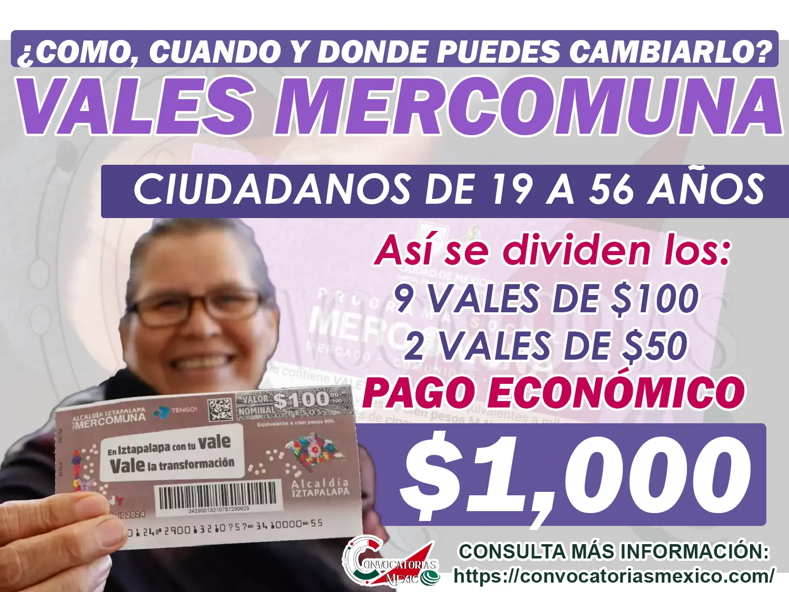 Vales Mercomuna 2025: puntos de canje, requisitos y operación del programa 