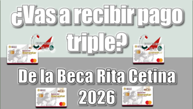 ¿Vas a recibir pago triple de la Beca Rita Cetina 2026?
