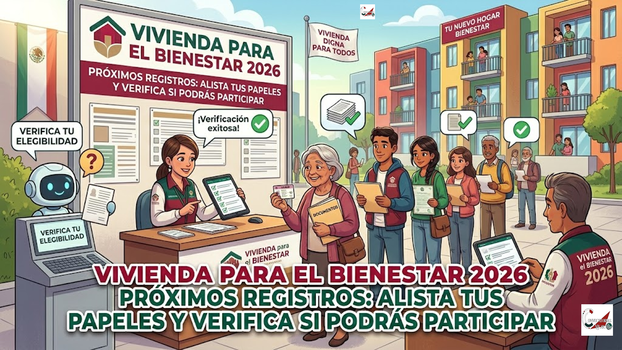 Vivienda para el Bienestar 2026: Alista tus papeles y verifica si podrás participar en los próximos registros