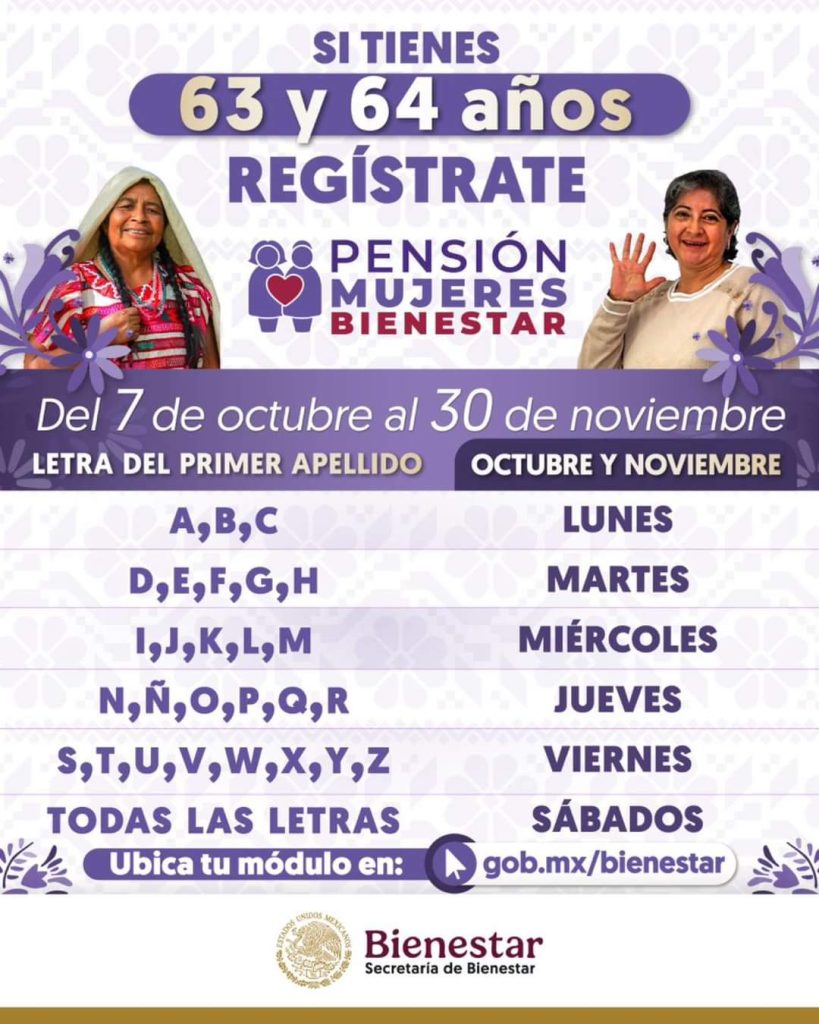 Pausa a los registros del programa Pensión Mujeres Bienestar ¡Conoce cuando se reanudan! 12 WhatsApp Image 2024 10 19 at 2.55.45 PM