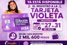 Ya esta disponible el registro a la Tarjeta Violeta: ¡Solicítalo del 27 al 31 de julio! Recibe hasta 2 mil 600 pesos