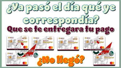 ¿Ya pasó el día qué te correspondía que se te entregara tu pago?, ¿pero no llegó?