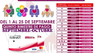 Ya puedes consultar la fecha exacta de tu pago del Bienestar en este mes de Septiembre ¡Preparate para recibirlo!