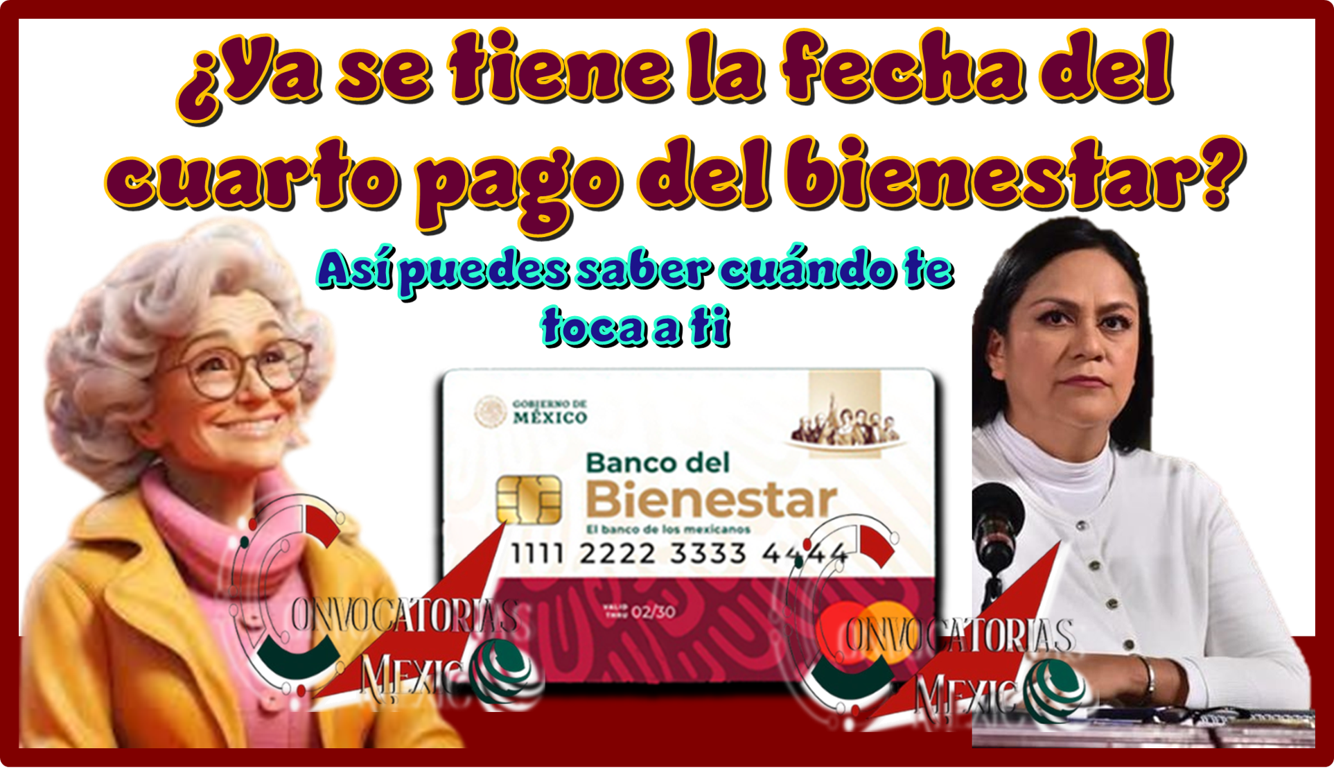 ¿Ya se tiene la fecha del cuarto pago del bienestar?...Así puedes saber cuándo te toca a ti 