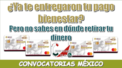¿Ya te entregaron tu pago bienestar, pero no sabes en dónde retirar tu dinero?