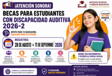 Becas para estudiantes con discapacidad auditiva en Sonora 2026-2: registro, fechas y requisitos