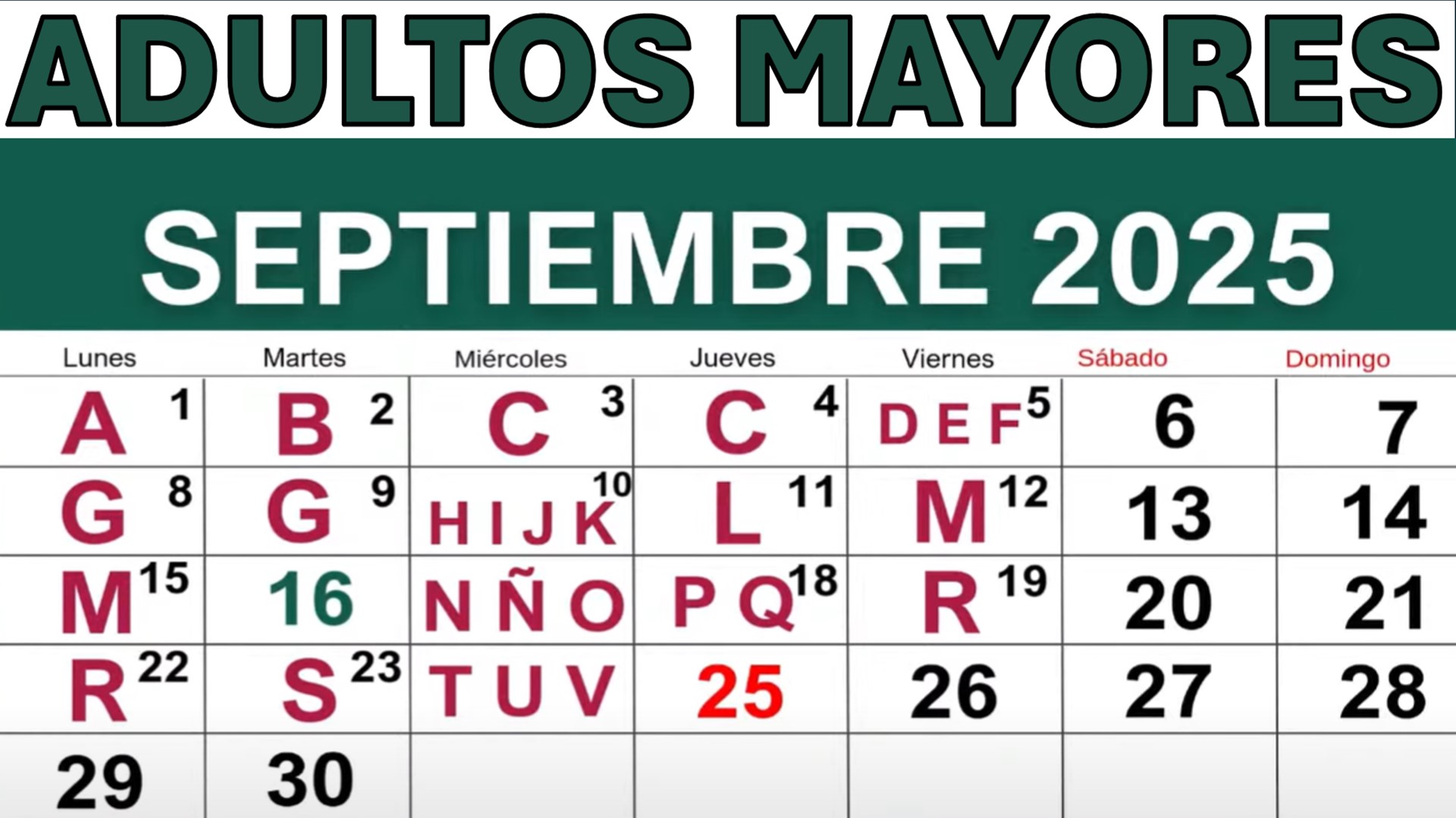 Pensión Bienestar: depósitos de septiembre 2025 — monto, calendario tentativo y cómo verificar