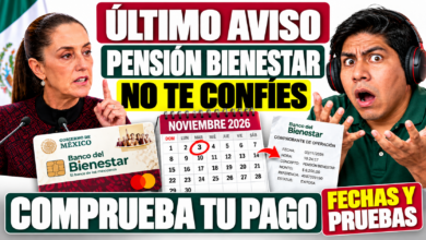 ¿De dónde sale el calendario del 3 al 27 de noviembre?