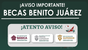 ¡Atento Aviso para los Beneficiarios de las Becas Benito Juárez desde Básica a nivel Superior! Consulta el último día de atención 13 ¡Atento Aviso para los Beneficiarios de las Becas Benito Juárez desde Básica a nivel Superior! Consulta el último día de atención